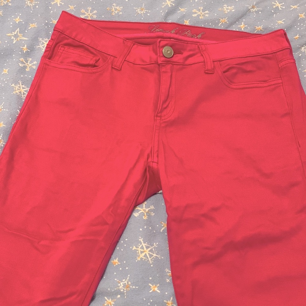 Women’s Bright Pink Straight Leg Pants